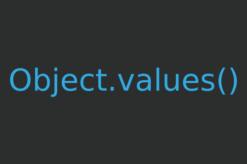 Value of the first object property